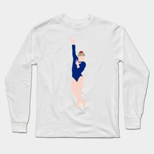 Jade Carey Simple Drawing Long Sleeve T-Shirt